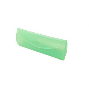 Buy cheap Customizable Green Plastic Eyeglass Case Scratch Resistant Irregular from wholesalers