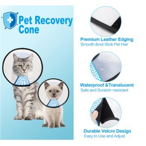 Buy cheap Adjustable Pet Training Collars White Comfy Dog Cat Cone Collar from wholesalers