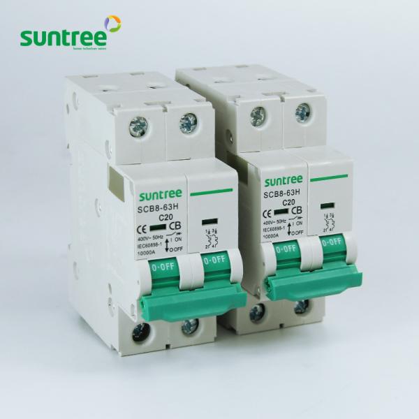 Quality Terminals IP20 Mini 3 Pole IEC60898 Mcb Circuit Breakers for sale