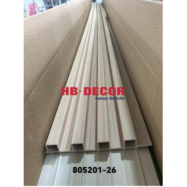 Buy cheap Louver Fluted Wpc Panel Exterior Long Life from wholesalers