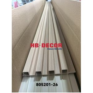 Buy cheap Louver Fluted Wpc Panel Exterior Long Life from wholesalers