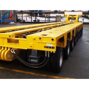 Buy cheap Hydraulic Axis Steerable Modular Semi-Trailer for Multi-Axle Bridge Girder Transport from wholesalers