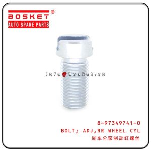 ISUZU 4HK1 700P NKR NPR Rear Wheel Cylinder Adjuster Bolt 8-97349741-0