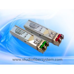 Buy cheap 20KM dual broadcast 3G SDI Video SFP Optical Transceiver module for dual 1310nm wavelength over dual LC fiber from wholesalers