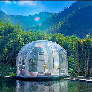 Buy cheap PC Clear Igloo Bubble Tents Connectable Transparent Dome House from wholesalers