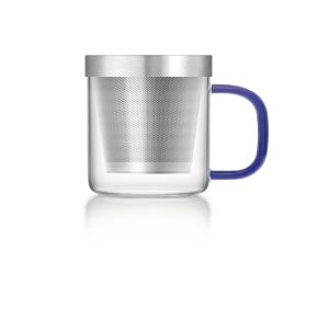 Buy cheap Heat Resistant Borosilicate Glass Tea Cup Pitcher With Spout And Handlebar from wholesalers