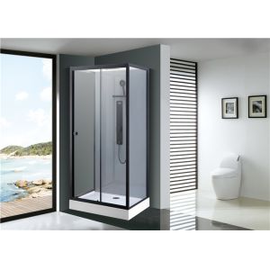 Buy cheap Rectangular Free Standing Quadrant Shower Cubicles With Transparent Tempered Glass Fixed Panel from wholesalers