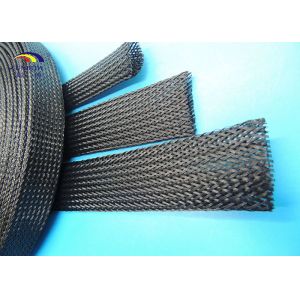 Buy cheap Anti - Abrasive Heat Shrink Braided cable protection Expandable Sleevings from wholesalers