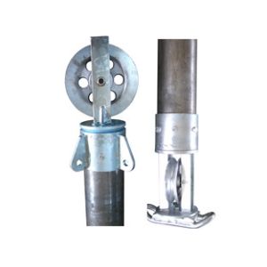 Aluminum Alloy Tower Erection Tools Small Gin Pole in Transmission and
