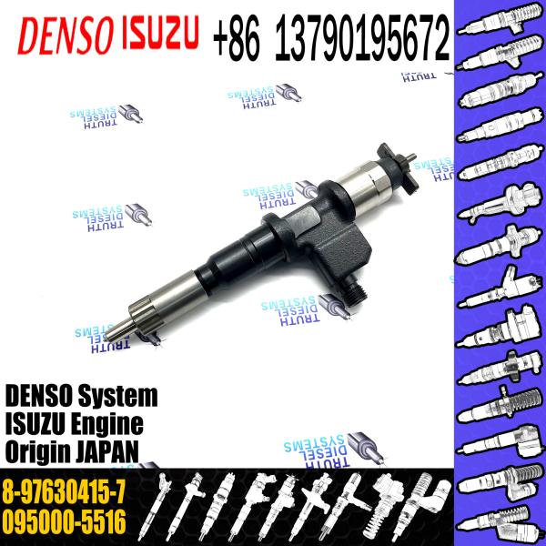 High Quality Diesel Fuel Injector Common Rail Injector 095000-5516 8-97630415-7 8976304157