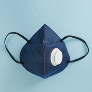 Buy cheap 5 Layer Disposable Valved Foldable Face Mask KN95 0.5g from wholesalers