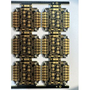 Buy cheap 1.2mm Thinkness Yellow Oil Double Sided PCB  Gold Finish 2 Layer Structure from wholesalers