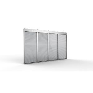 Buy cheap Ultra Thin P10 Transparent Led Display Mesh With 80% Transparency from wholesalers