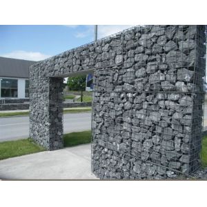 Buy cheap Wire Mesh Rock Retaining Wall , Construction Galvanized Gabion Box from wholesalers