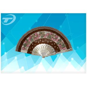 Buy cheap Customized Fabric Folding Hand Fans , 23cm Fabric Folding Fans from wholesalers