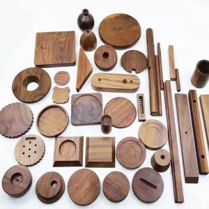 Buy cheap Customized Wood CNC Parts with Painting and Polishing Surface Treatment from wholesalers