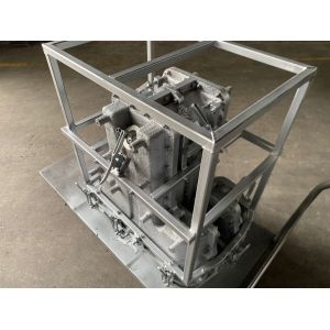 Buy cheap Gloss Surface Rotomolding Molds With G Clamps Full Steel Frame Work from wholesalers