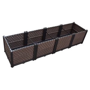 Buy cheap 40x40x36cm DIY Deep Rectangle Versailles Plastic Planter Boxes from wholesalers