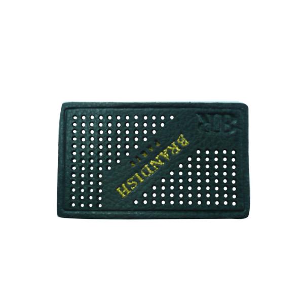 Quality Customized Embossed Leather Clothes Patches With Personlized LOGO leather patch for jeans for sale