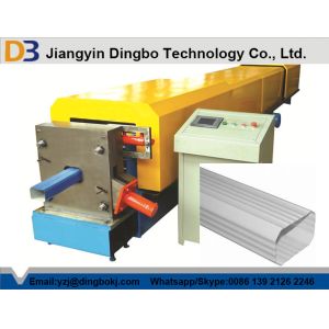 Buy cheap PPGI Downspout Roll Forming Machine , Steel Roll Formers With 10m / Min Speed from wholesalers