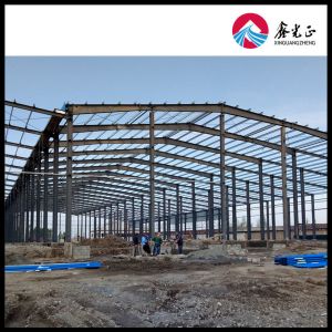 Buy cheap Customized Construction Prefabricated Steel Structure Workshop With Fire Proof Panel from wholesalers