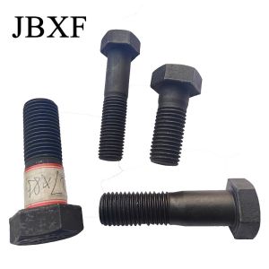M2 M3 M4 M5 M6 Stainless Steel Black Oxide Machine Hex Bolt Hardware Fastener