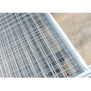 Buy cheap Anti Rust Temporary Fence Panels Galvanized Construction Fencing Removable from wholesalers