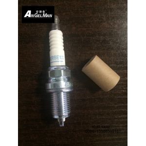 Buy cheap 2 Electrodes Automotive Spark Plugs , BKR6EKC  Motorcycle Spark Plugs from wholesalers