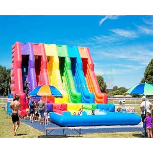 Buy cheap Commercial Kids Inflatable Water Slide Playground Jumping Bouncer from wholesalers