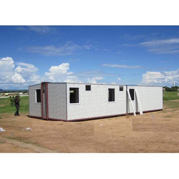 Buy cheap Sandwich Panel White Foldable Emergency Shelter/ Steel Frame Foldable House from wholesalers