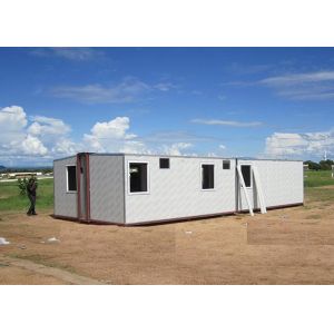 Buy cheap Sandwich Panel White Foldable Emergency Shelter/ Steel Frame Foldable House from wholesalers