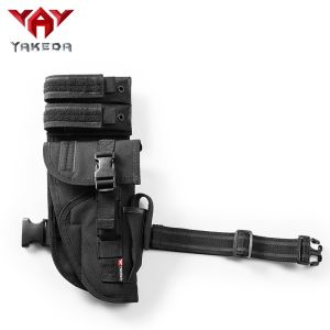 Universal Tactical Leg Holster With Magazine Pouch Fully Adjustable And