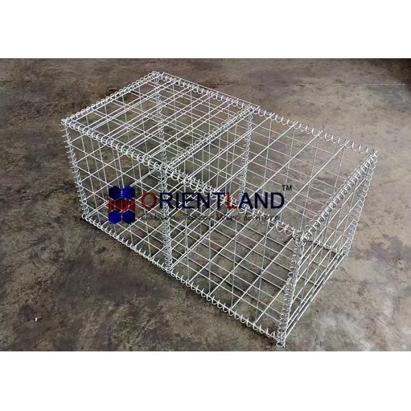 Buy cheap 4mm Hdg Wire Welded Gabion Baskets Front Yard Landscape Wall from wholesalers
