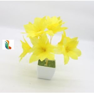 Buy cheap Curly Goose Feather Flower Mount with Wire Accessory 15*30 cm Fast and Secure Shipping from wholesalers