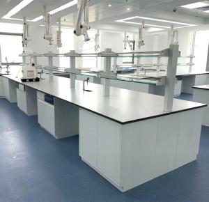 Buy cheap Factory Price Laboratory Central Table 10 Feet Long All Steel Lab Island Bench with CE Certificate from wholesalers