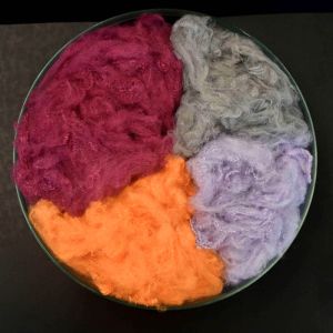 Buy cheap 51mm Staple Fiber Hydrophilic Synthetic Staple Fibres from wholesalers