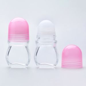 Buy cheap Height 92mm Large Roller Ball Bottles Empty Glass Roll On Deodorant Bottles from wholesalers