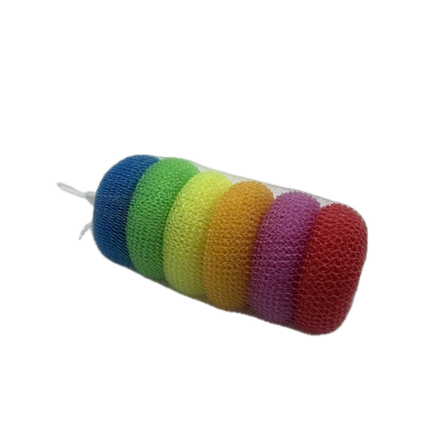 Buy cheap Multicolor Plastic Mesh Scrub Ball for Kitchenware Cleaning from wholesalers