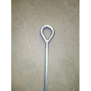 Buy cheap galvanized steel forged thimble eye bolt pole line hardwares from wholesalers
