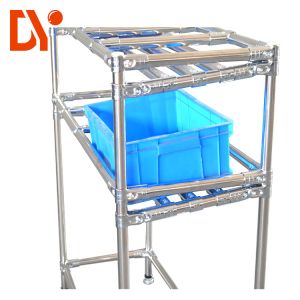 Buy cheap Foldable And Movable FIFO Storage Racks DY230 With Shelves Exhibition Pipe from wholesalers