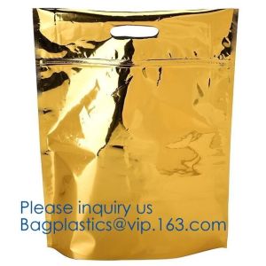 Buy cheap qual seal flat bottom stand up pouch with Zip lockk,plastic bag slide zipper with side gusset,metalized 8 side seal food p from wholesalers