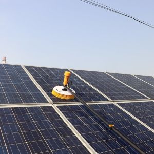 Buy cheap Power Industry Flexible Solar Panel Cleaning Brush with 3.5m 5.5m 7.5m Telescopic Rod from wholesalers