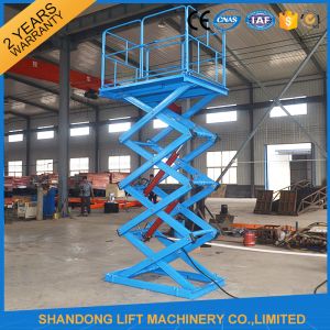 Hot Galvanizing Fixed Hydraulic Cargo Lift