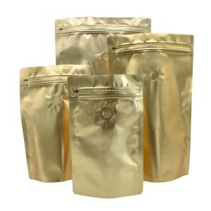 Buy cheap Bean Valve Foil 250g 1/2 Pound Coffee Packaging Pouch from wholesalers
