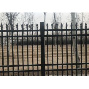 Australian Standard garrison steel fence / steel fencing