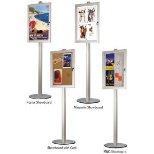 Buy cheap ODM Single Leg 1920mm Lockable Poster Case With Key from wholesalers