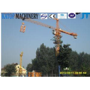 Buy cheap Good lifting capacity 10t QTZ100(6018) fixed Tower Crane parts from wholesalers