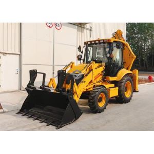 75kw Backhoe Loader 388 4x4 Driving with 6 In 1 bucket Sale in Zimbabwe