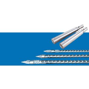 JWELL Nitriding Treatment 38CrMoAlA Extruder Screws And Barrels