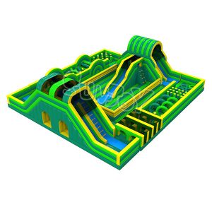 18m Long Ball Pit Interactive Challenge Inflatable Obstacle Course